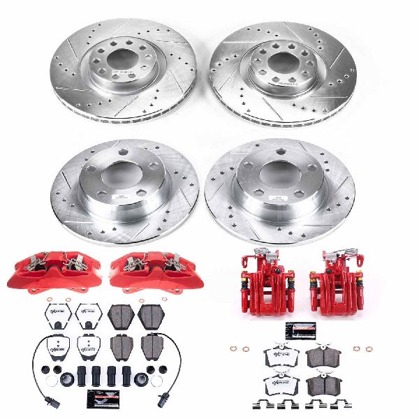2002-2004 Audi A6 Quattro Disc Brake Kit - Front and Rear (Powerstop)