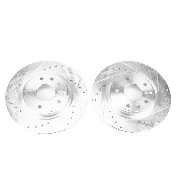 2017-2024 Chrysler Pacifica Disc Brake Rotor Set - Rear (Powerstop)