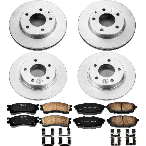 2001-2003 Mazda Protege Disc Brake Kit - Front and Rear (Powerstop)