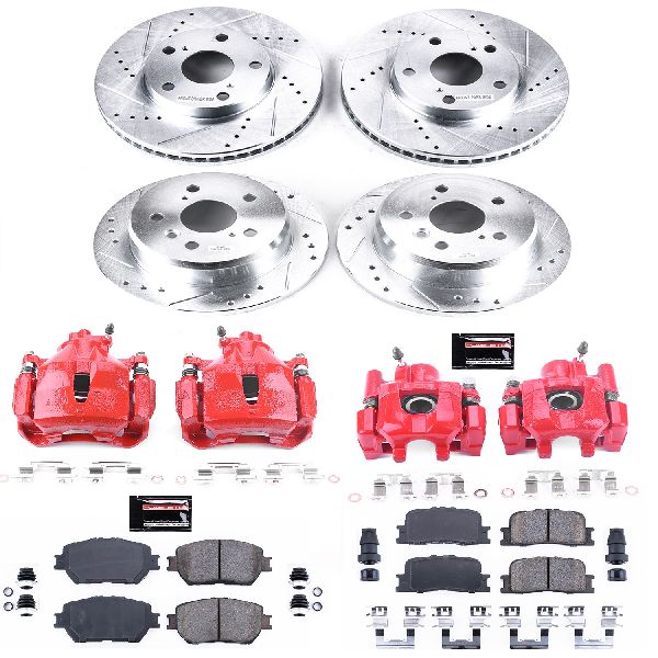 2002-2006 Toyota Camry Disc Brake Kit - Front and Rear (Powerstop)