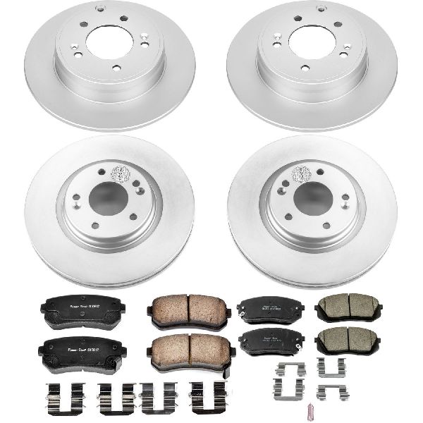 2015 Hyundai Sonata Disc Brake Kit - Front and Rear (Powerstop)