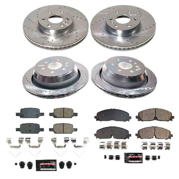 2021-2022 GMC Canyon Disc Brake Kit - Front and Rear (Powerstop)