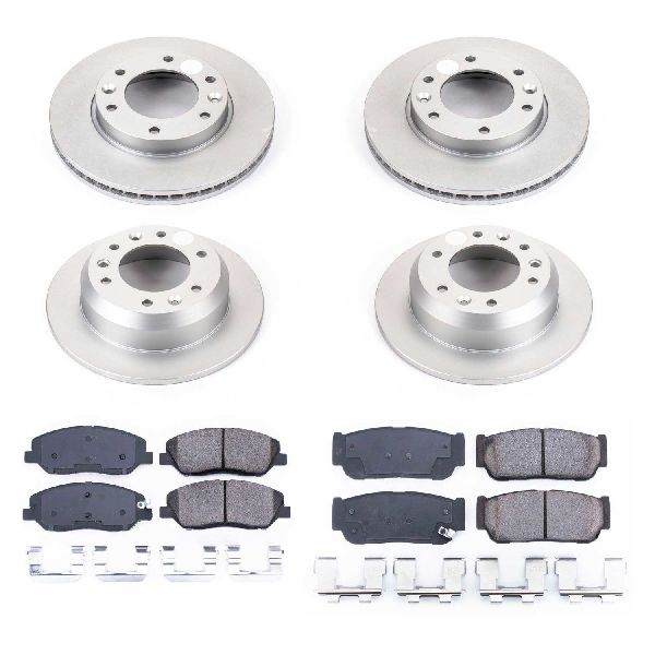 2006 Kia Sedona Disc Brake Kit - Front and Rear (Powerstop)