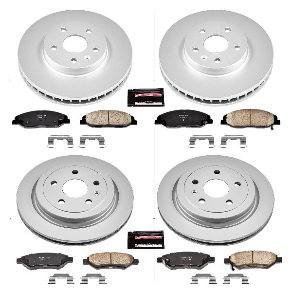 2008-2014 Cadillac CTS Disc Brake Kit - Front and Rear (Powerstop)