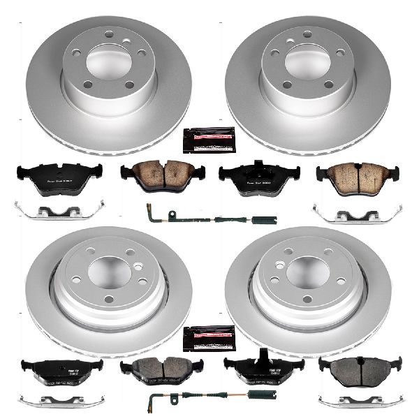 1999-2000 BMW 528i Disc Brake Kit - Front and Rear (Powerstop)