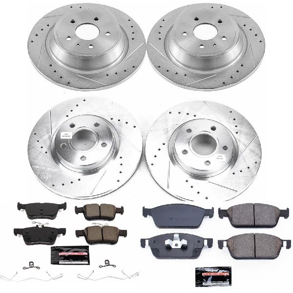 2017-2019 Ford Escape Disc Brake Kit - Front and Rear (Powerstop)