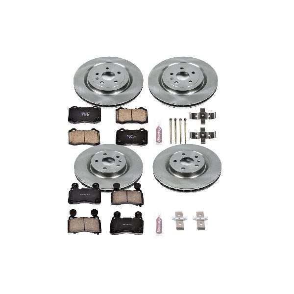2010-2015 Chevrolet Camaro Disc Brake Kit - Front and Rear (Powerstop)