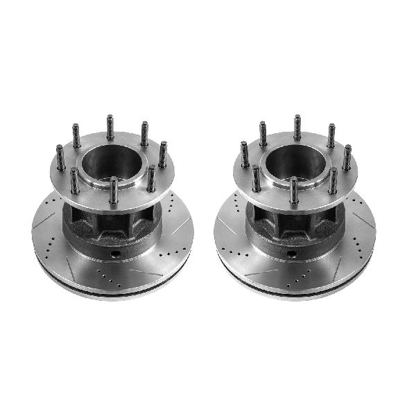 2013-2024 Ford F-350 Super Duty Disc Brake Rotor Set - Front (Powerstop)