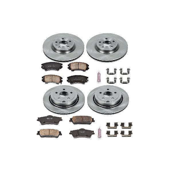 2011-2017 Chevrolet Caprice Disc Brake Kit - Front and Rear (Powerstop)