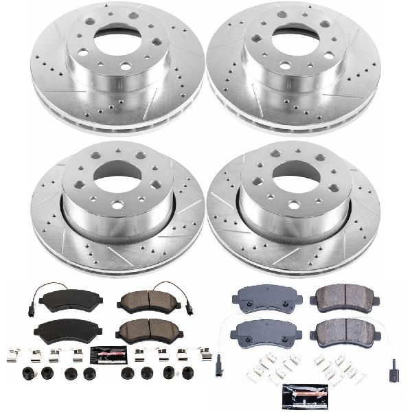 2014-2015 Ram ProMaster 1500 Disc Brake Kit - Front and Rear (Powerstop)