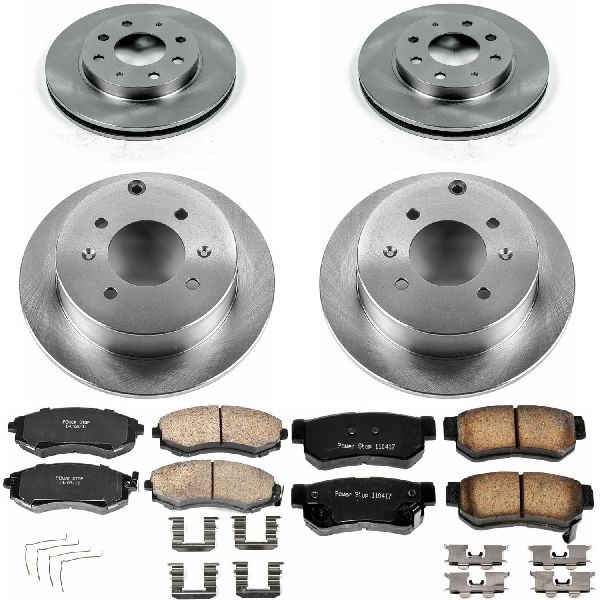 1999-2001 Hyundai Sonata Disc Brake Kit - Front and Rear (Powerstop)
