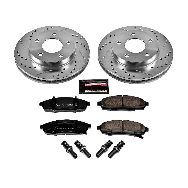 1987-1994 Oldsmobile Cutlass Cruiser Disc Brake Kit - Front (Powerstop)
