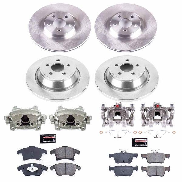 2017-2020 Lincoln MKZ Disc Brake Kit - Front and Rear (Powerstop)
