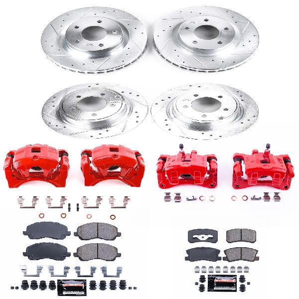 2008-2013 Mitsubishi Outlander Disc Brake Kit - Front and Rear (Powerstop)