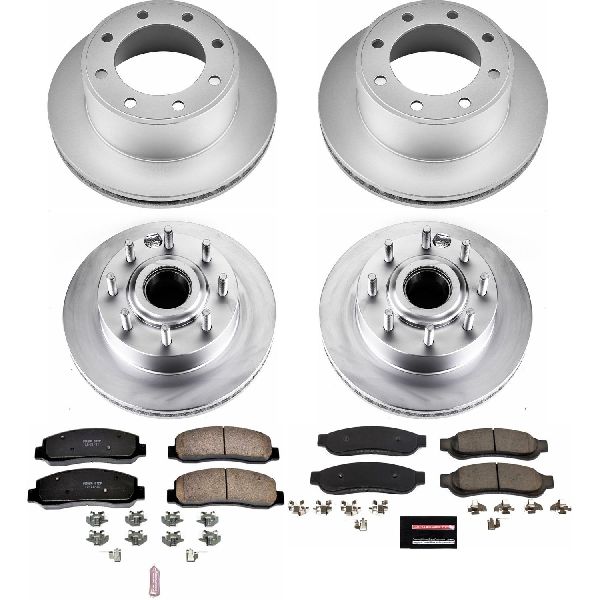 2010-2011 Ford F-350 Super Duty Disc Brake Kit - Front and Rear (Powerstop)