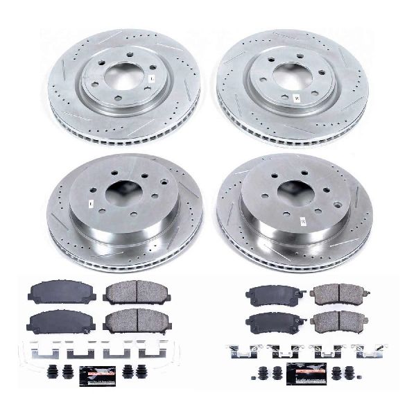 2011-2013 INFINITI QX56 Disc Brake Kit - Front and Rear (Powerstop)