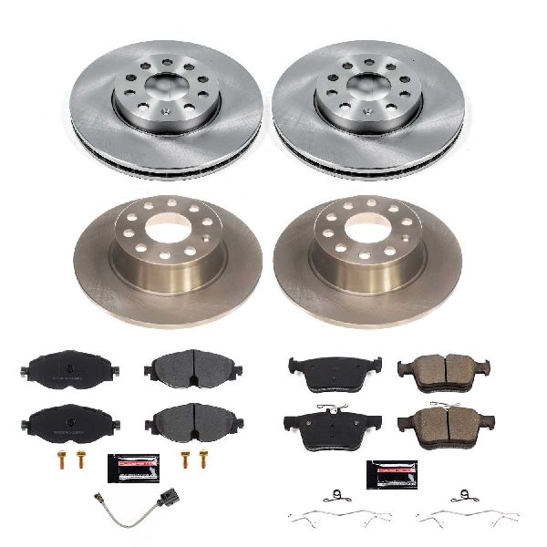 2019-2024 Volkswagen Jetta Disc Brake Kit - Front and Rear (Powerstop)