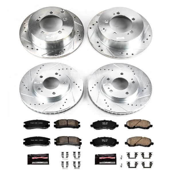 2000-2003 Mitsubishi Galant Disc Brake Kit - Front and Rear (Powerstop)