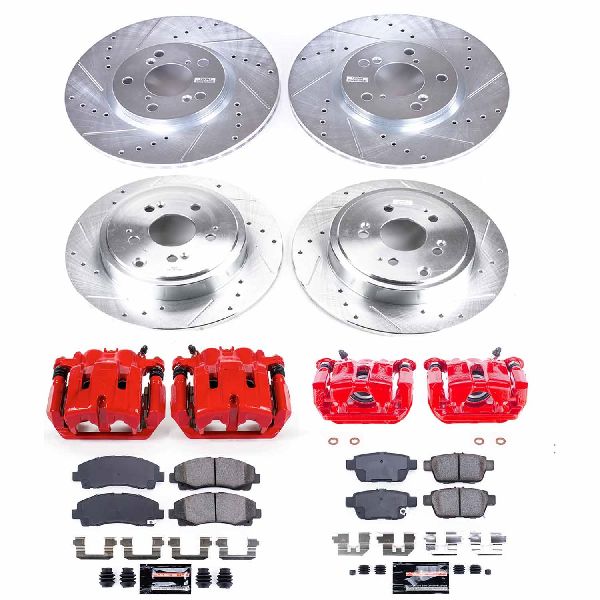 2006-2011 Honda Ridgeline Disc Brake Kit - Front and Rear (Powerstop)