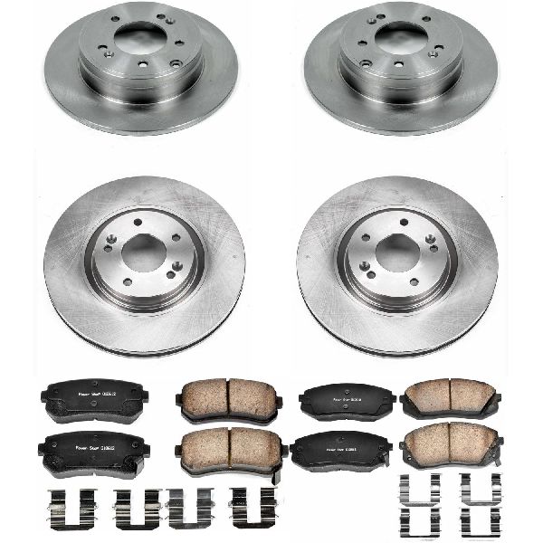 2015 Hyundai Sonata Disc Brake Kit - Front and Rear (Powerstop)