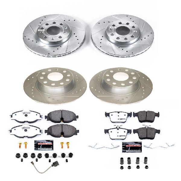 2019-2024 Volkswagen Jetta Disc Brake Kit - Front and Rear (Powerstop)