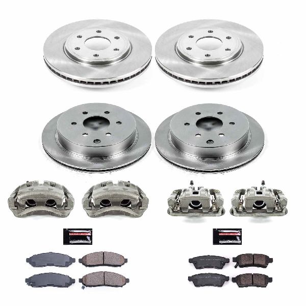 2016-2019 Nissan Frontier Disc Brake Kit - Front and Rear (Powerstop)