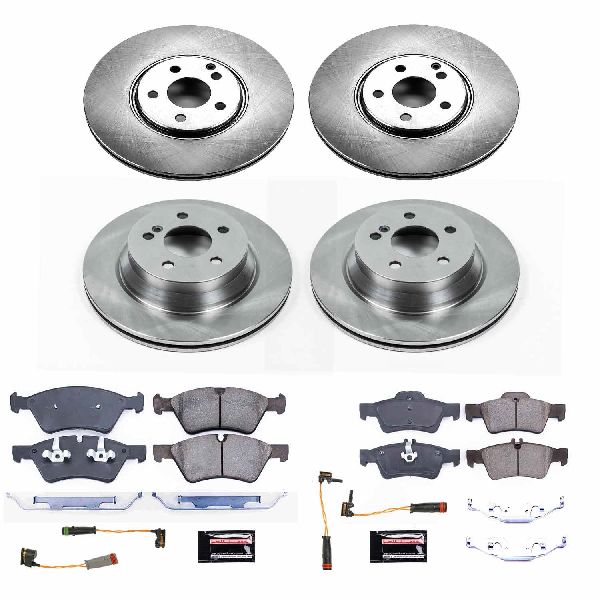 2006 Mercedes-Benz E500 Disc Brake Kit - Front and Rear (Powerstop)