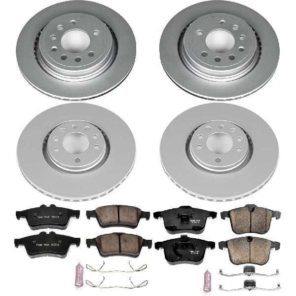 2008-2011 Saab 9-3 Disc Brake Kit - Front and Rear (Powerstop)