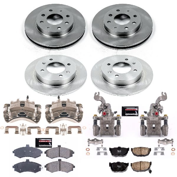 2003-2005 Hyundai Elantra Disc Brake Kit - Front and Rear (Powerstop)