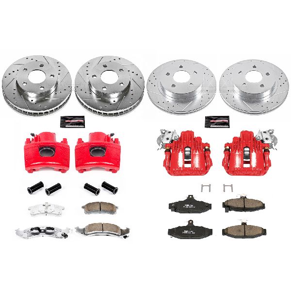 1994-1997 Pontiac Firebird Disc Brake Kit - Front and Rear (Powerstop)
