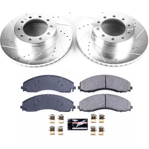 2017-2024 Ford F-550 Super Duty Disc Brake Kit - Front (Powerstop)