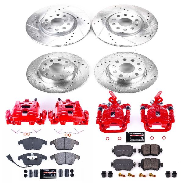 2015-2020 Volkswagen Passat Disc Brake Kit - Front and Rear (Powerstop)