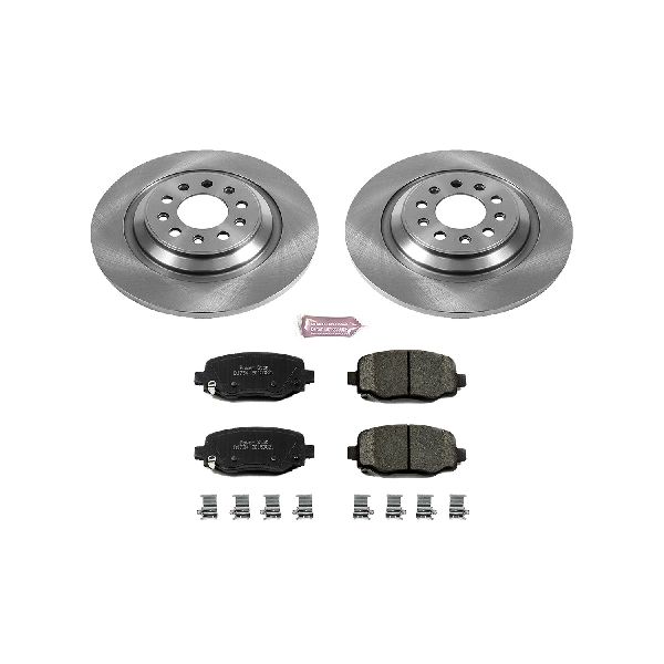 2014-2023 Jeep Cherokee Disc Brake Kit - Rear (Powerstop)