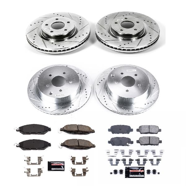 2015-2024 Nissan Murano Disc Brake Kit - Front and Rear (Powerstop)