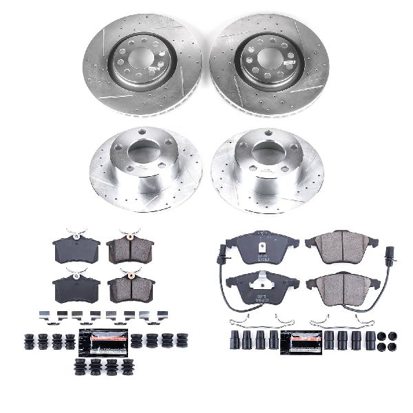 2002-2004 Audi A6 Disc Brake Kit - Front and Rear (Powerstop)