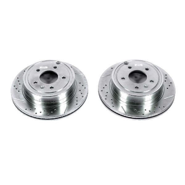 2007-2009 Chevrolet Equinox Disc Brake Rotor Set - Rear (Powerstop)