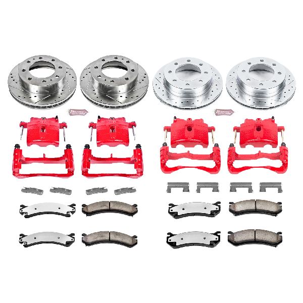 2004 GMC Sierra 2500 HD Disc Brake Kit - Front and Rear (Powerstop)