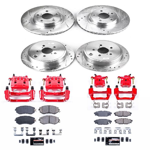 2011 Subaru Impreza Disc Brake Kit - Front and Rear (Powerstop)