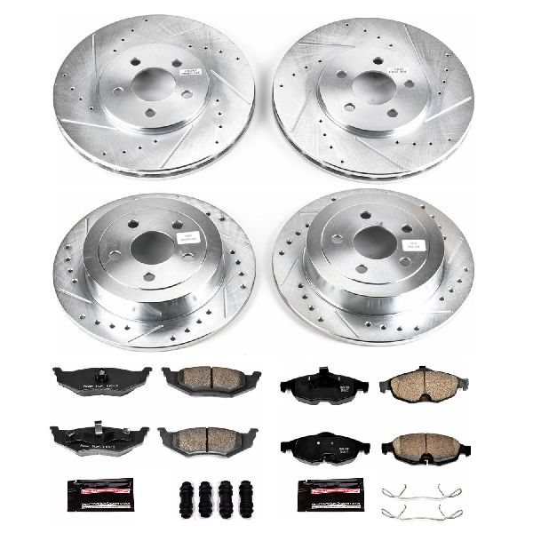 2001-2006 Chrysler Sebring Disc Brake Kit - Front and Rear (Powerstop)