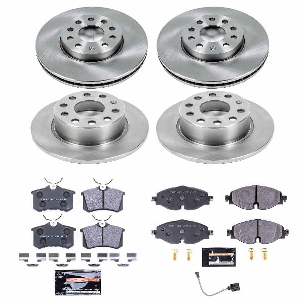 2015 Volkswagen Golf Disc Brake Kit - Front and Rear (Powerstop)