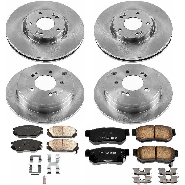 2006-2009 Hyundai Azera Disc Brake Kit - Front and Rear (Powerstop)