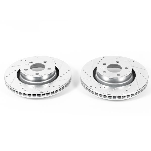 2015-2023 Ford Mustang Disc Brake Rotor Set - Front (Powerstop)