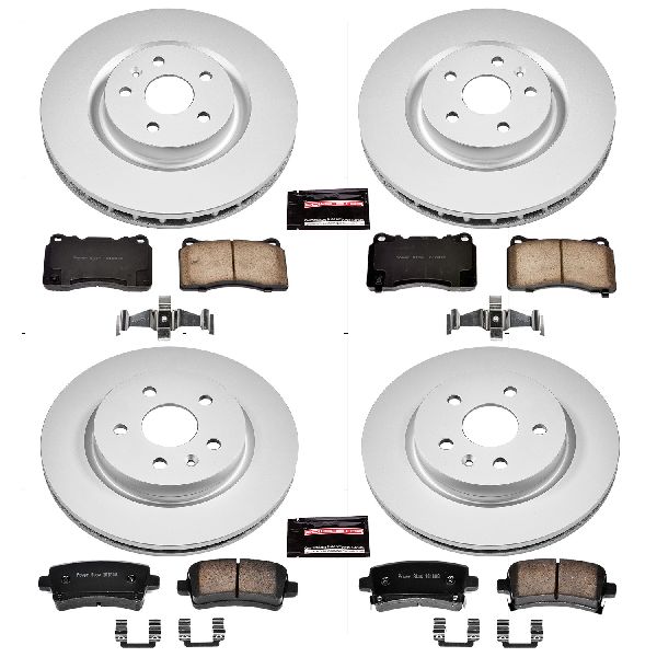 2012-2013 Buick Regal Disc Brake Kit - Front and Rear (Powerstop)