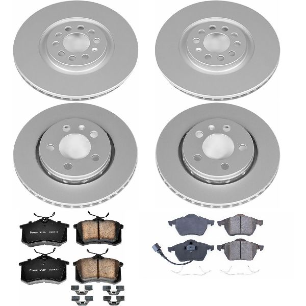 2004-2005 Volkswagen Jetta Disc Brake Kit - Front and Rear (Powerstop)