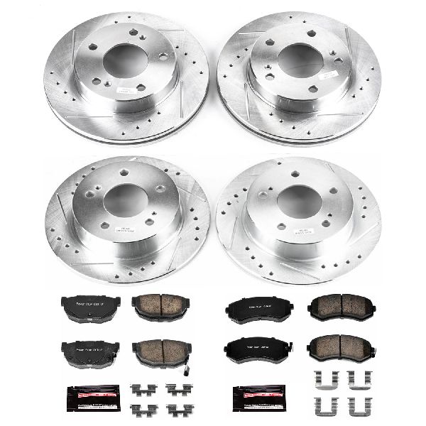 1994-1996 Nissan 240SX Disc Brake Kit - Front and Rear (Powerstop)