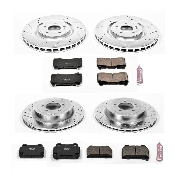 2008-2015 Mitsubishi Lancer Disc Brake Kit - Front and Rear (Powerstop)