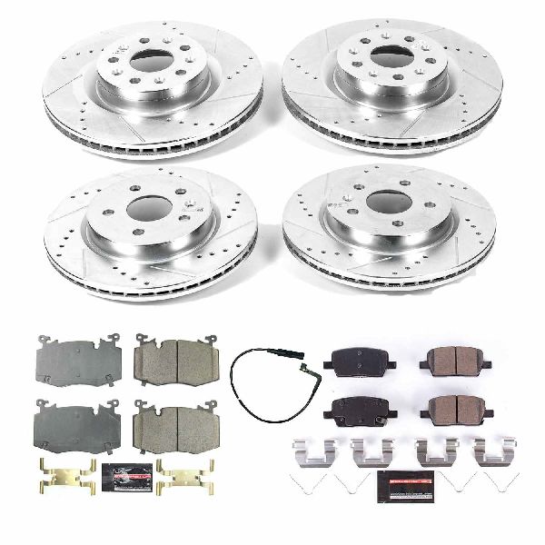 2019 Cadillac CT6 Disc Brake Kit - Front and Rear (Powerstop)