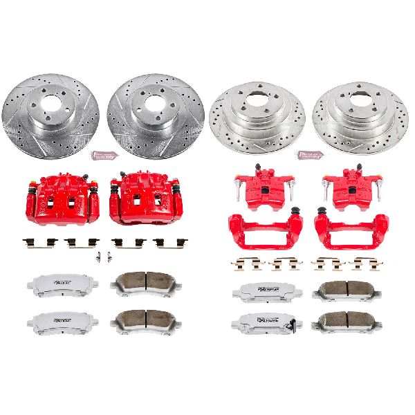 2002-2003 Subaru Impreza Disc Brake Kit - Front and Rear (Powerstop)