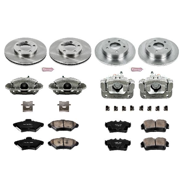 1994-1998 Ford Mustang Disc Brake Kit - Front and Rear (Powerstop)