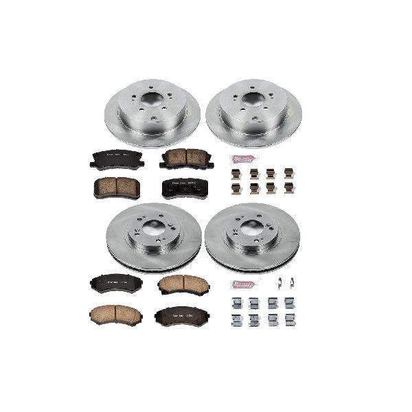 2004-2011 Mitsubishi Endeavor Disc Brake Kit - Front and Rear (Powerstop)